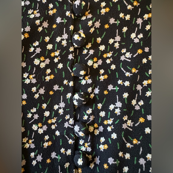 Madewell Button-Down Cami Top in Playground Posies - Picture 4 of 5